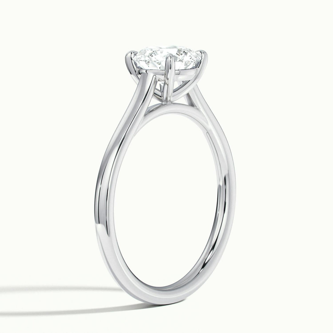 Seraphine Round Moissanite Engagement Ring