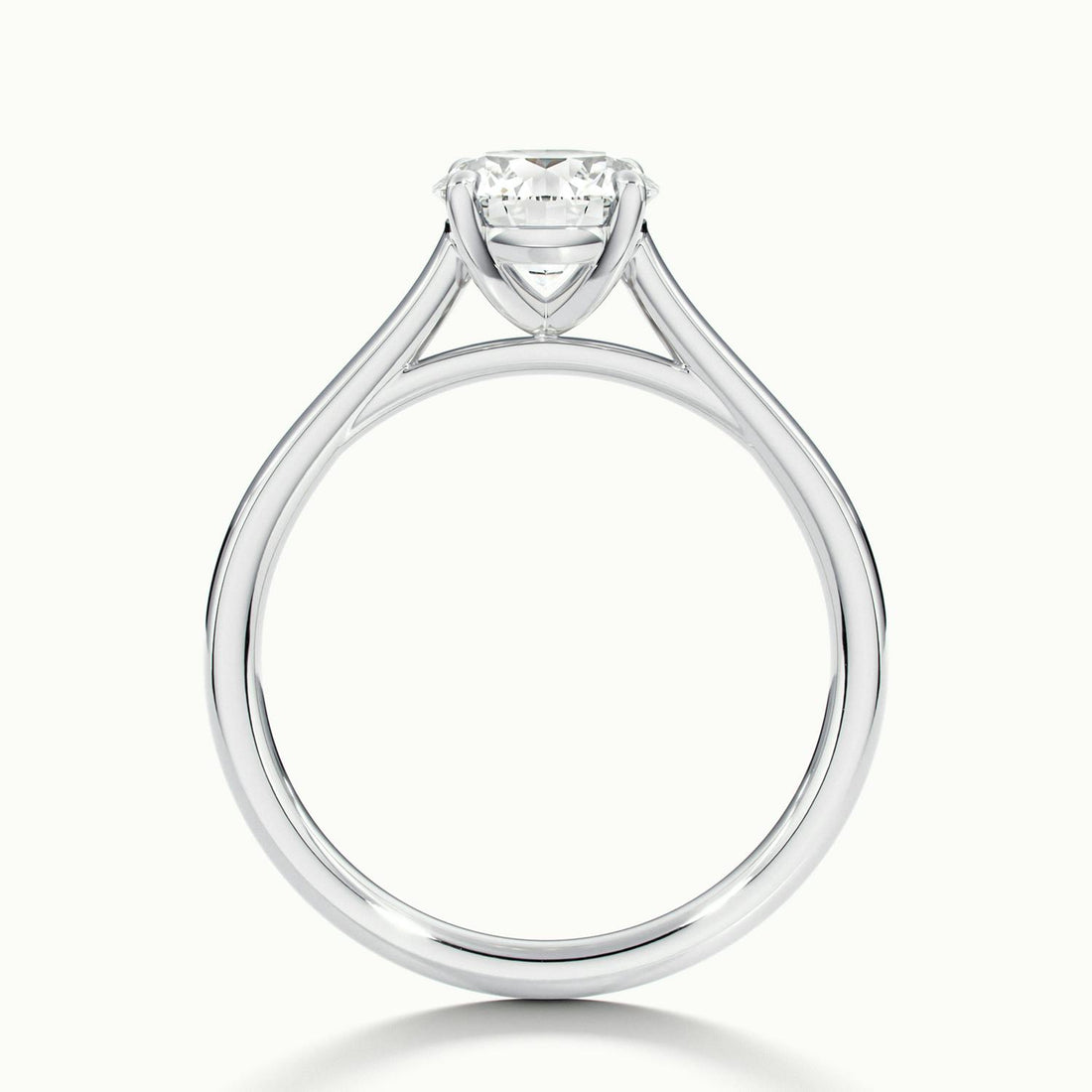 Seraphine Round Moissanite Engagement Ring